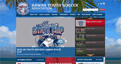 Desktop Screenshot of hawaiisoccer.com